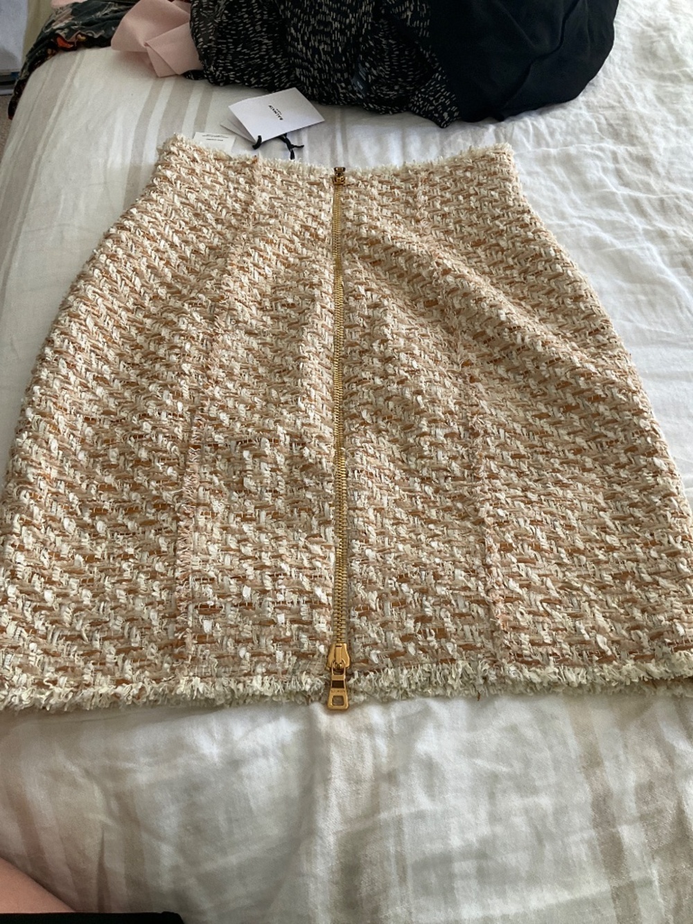 Balmain button-embellished tweed skirt - Picture 5 of 10